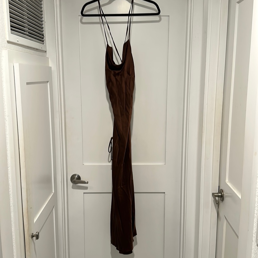 Custom Stone Cold Fox Gatsby Gown in Coco